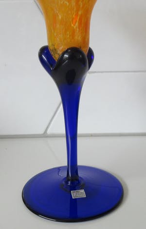 Glass Atelier Morava - Kunst glazen kandelaar ontwerp Jiri Vosmik kopen? Bied vanaf 10!