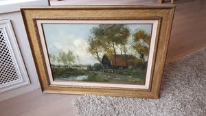 Willem G.F. Jansen - olie op doek, handgesigneerd rechtsonder kopen? Bied vanaf 575!