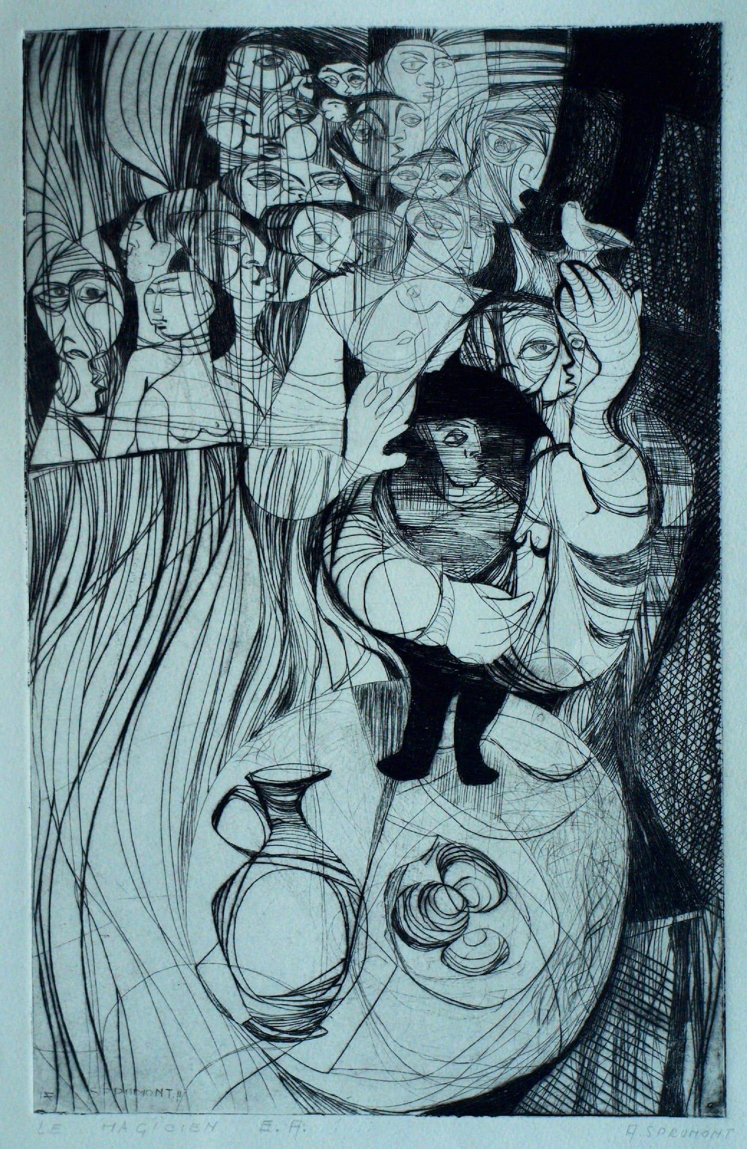 André Sprumont - Ets , Le Magicien - 1971 kopen? Bied vanaf 1!