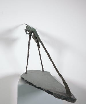 Jan Steen (II) - Brons op plaat van graniet, De schilddrager kopen? Bied vanaf 800!