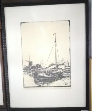 Diverse kunstenaars - 12 diverse ingelijste kunstwerken kopen? Bied vanaf 20!