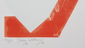 Niet of onleesbaar gesigneerd - litho, onbekende kunstenaar, in passepartout kopen? Bied vanaf 1!