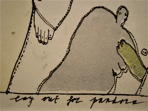Hannes Postma - GROTE handgekleurde ETS - kleine oplage (35) - Lay out for Pandora - gesigneerd kopen? Bied vanaf 32!