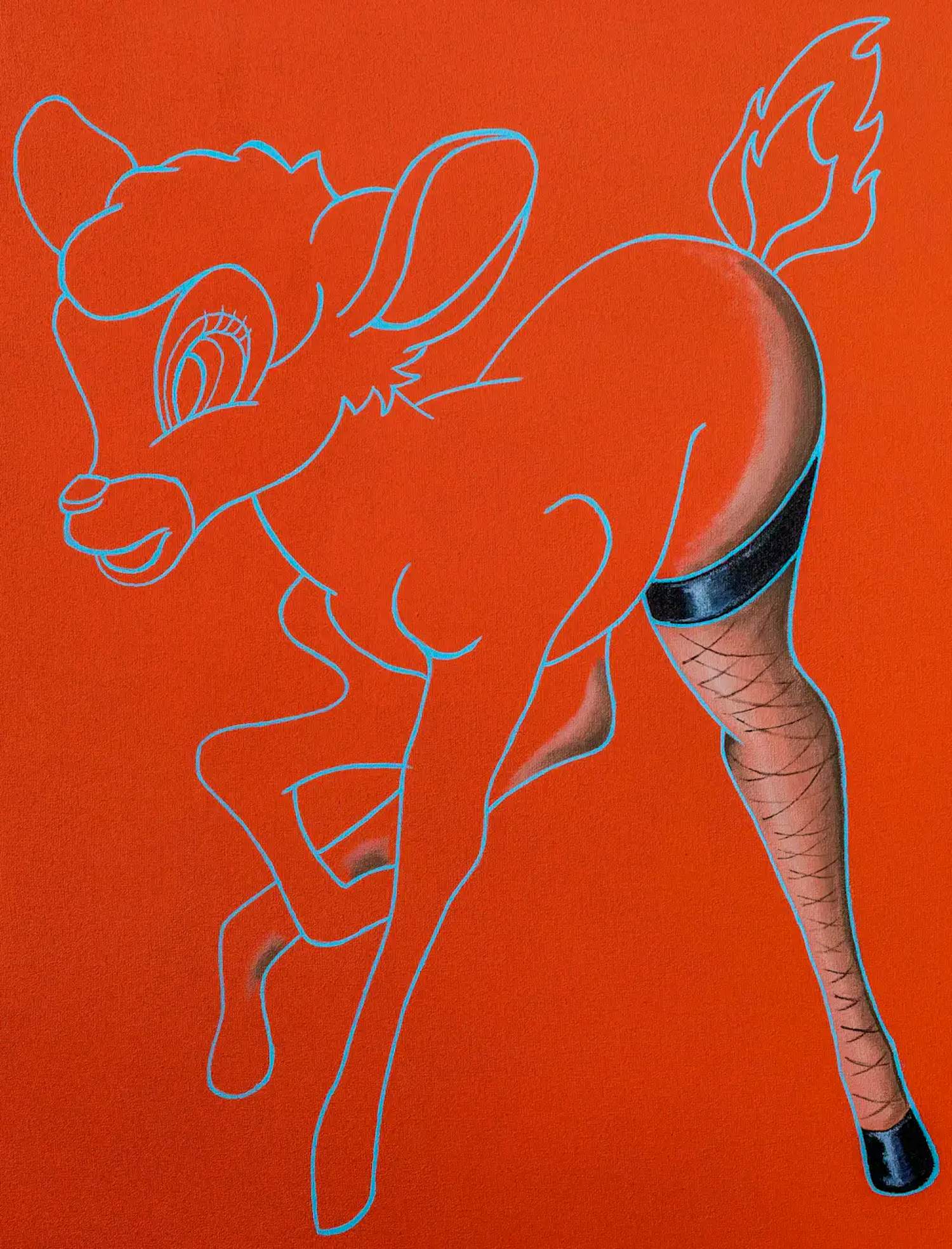 Harold Linker - Acrylverf op doek - 1995 kopen? Bied vanaf 249!
