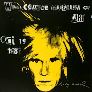 Andy Warhol - Andy Warhol Williams College 1986 orig. Offset Silkscreen Poster kaufen? Bieten Sie von 700!