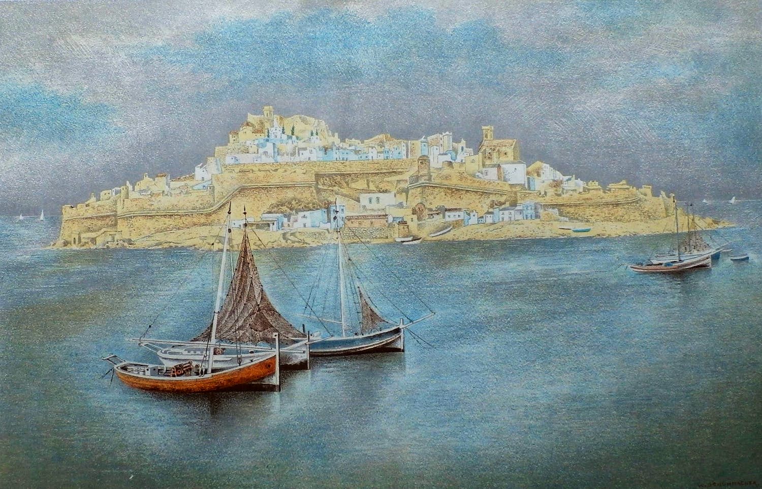 Wim Schuhmacher - Peniscola Spanje verkocht voor € 40!