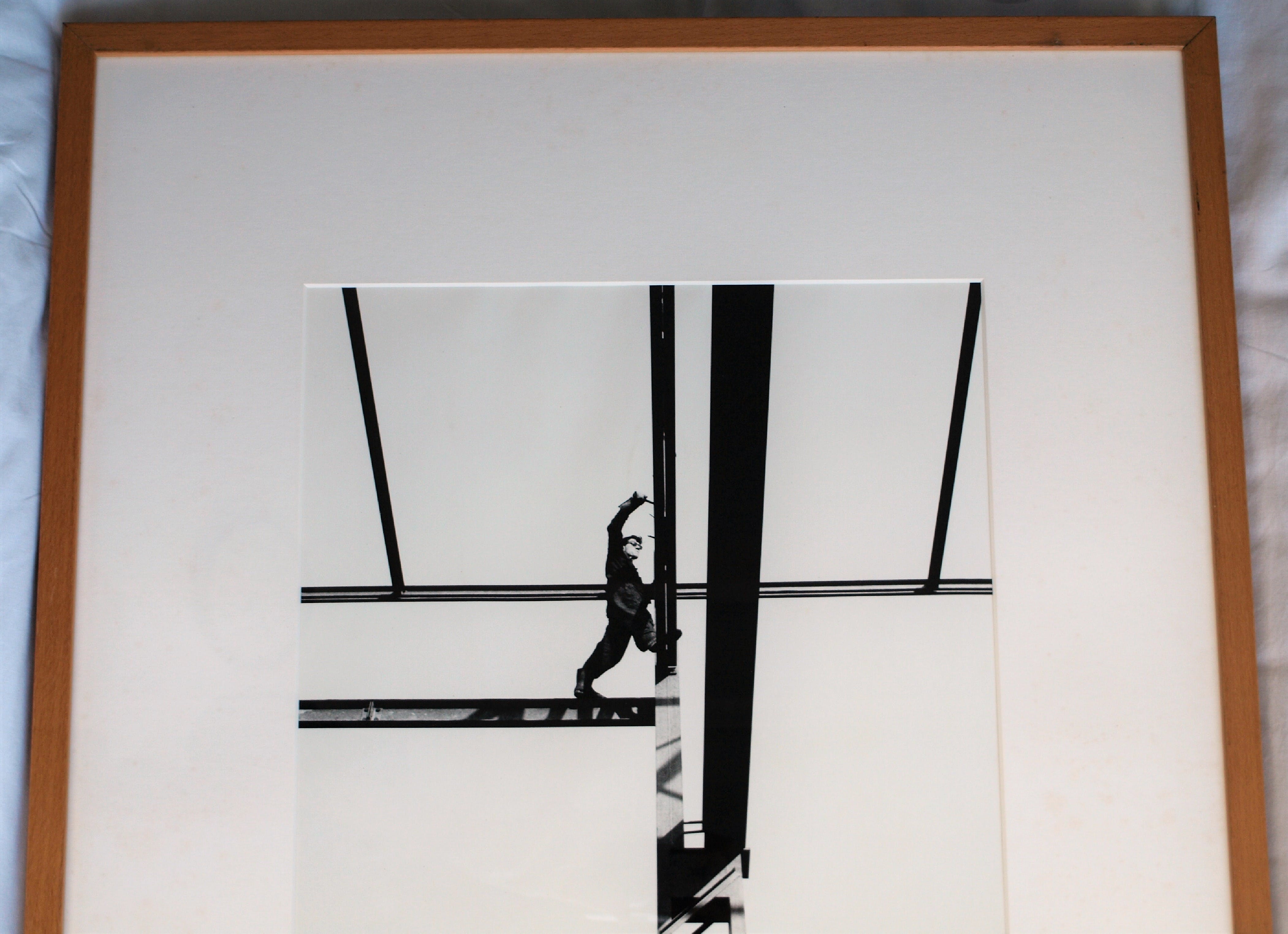 Steef Zoetmulder - Foto , Constructiewerker - gesigneerd & ingelijst – 1961 / 2001  kopen? Bied vanaf 125!