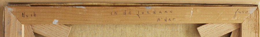 Jan Kelderman - olieverf op doek - de Jordaan Amsterdam kopen? Bied vanaf 40!