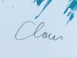 Hugo Claus - Litho met gedicht - Herfst 1 kopen? Bied vanaf 10!