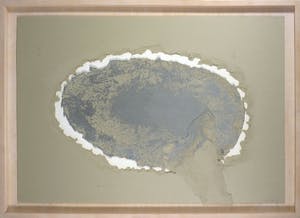 Cornelius Rogge - Collage met karton, Zonder titel - Ingelijst kopen? Bied vanaf 50!