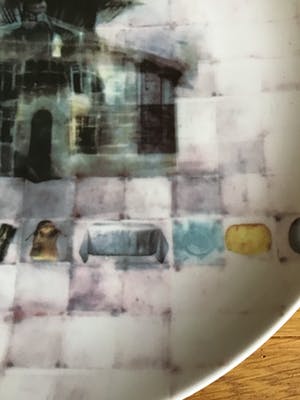 Chris Berens - 4 kunstborden (onderborden) Chris Berens ,Schoonhoven keramiek kopen? Bied vanaf 40!