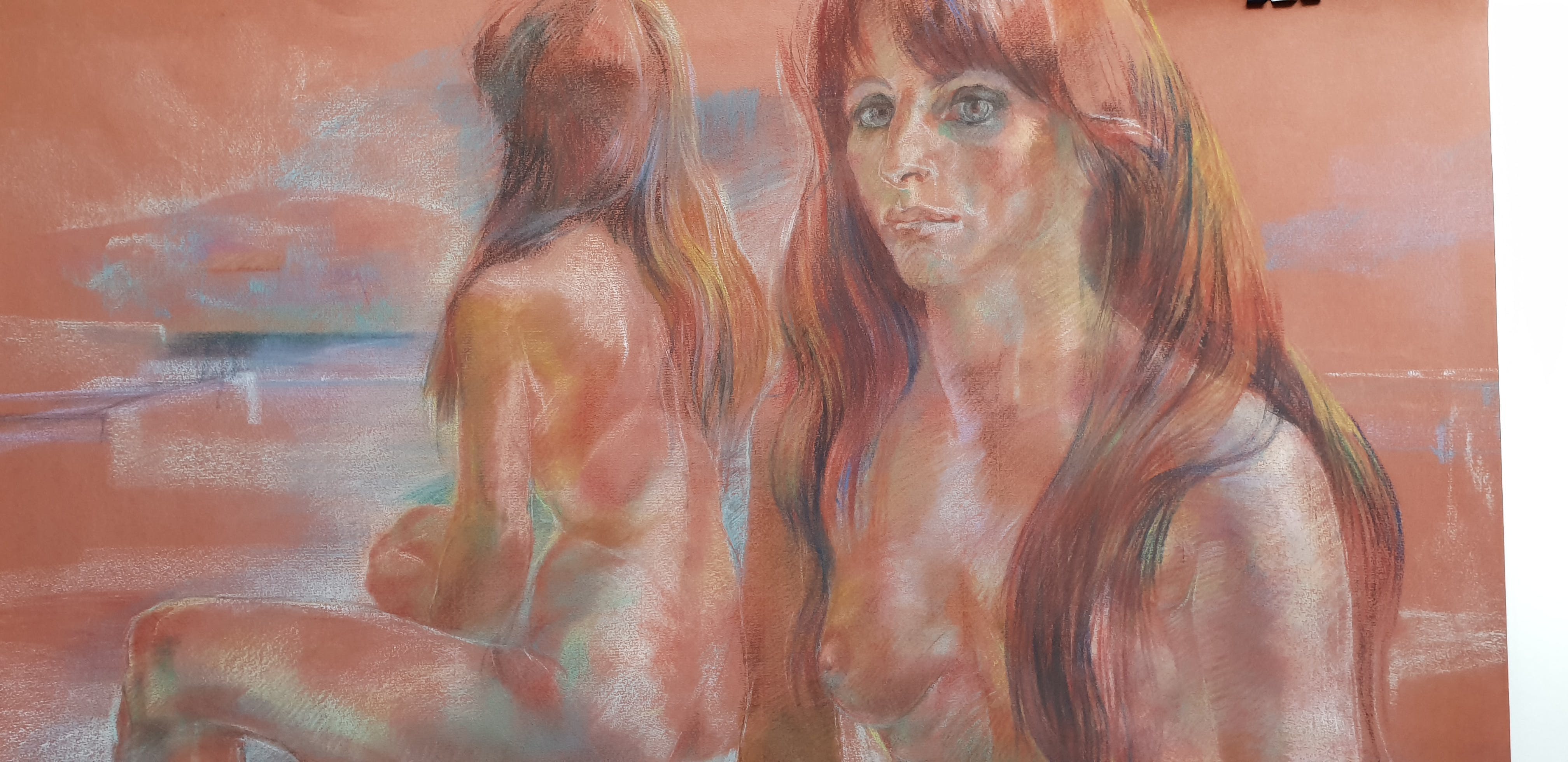 Helene Zielstra - Zittend naakt kopen? Bied vanaf 100!