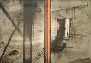 Gerti Bierenbroodspot - kleurenlitho - 'Apographon Saqqara' - 1981 verkocht voor € 175!