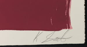 Kikuo Saito - Zeefdruk, Zonder titel kopen? Bied vanaf 100!