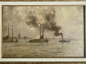 Victor Gilsoul - Vue sur la Meuse kopen? Bied vanaf 350!