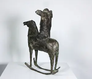 Kiny Copinga - Brons, Hobbelpaard kopen? Bied vanaf 375!