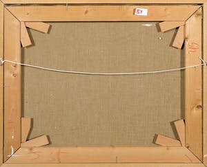 Jan Dekker - Olieverf op doek, Boerderij, Ingelijst kopen? Bied vanaf 1!