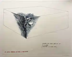 Gerard Titus-Carmel - Sur l'idée de détériation d'une forme: La parallelépipède. vendu pour 80€ !