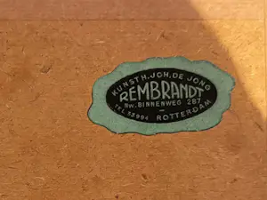 Jan Toorop - Litho Bezonkenheid - Meditatie - Vuur 1923 kopen? Bied vanaf 50!