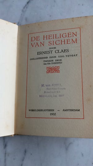 Edgard Tytgat - Heiligen van Sichem kopen? Bied vanaf 1!