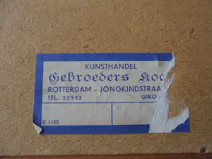 Waalko Jans Dingemans (sr.) - Ets, Paarden op de kade in Groningen kopen? Bied vanaf 40!