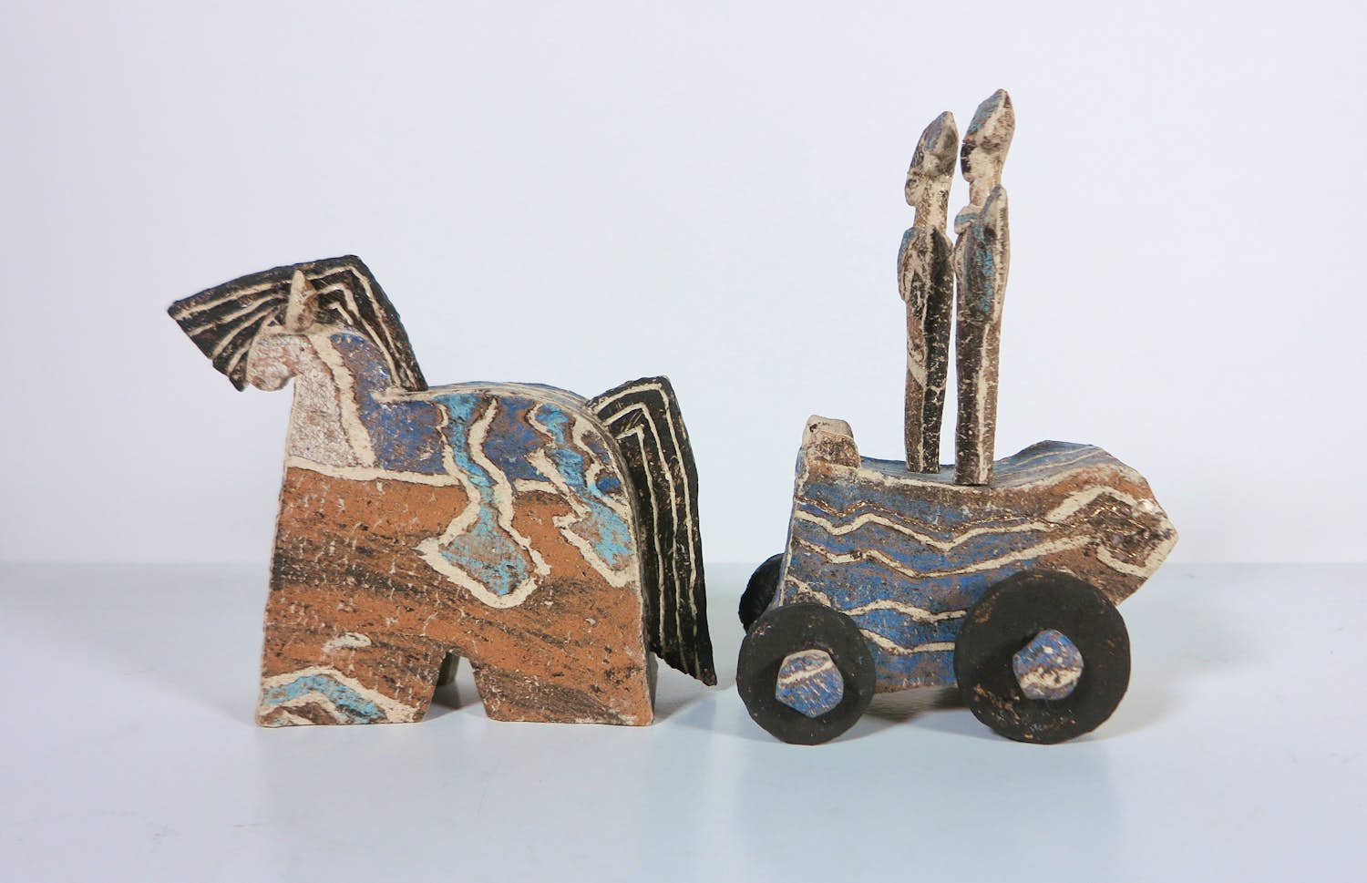 Antoinette Lanser - Keramiek, Koets met Koningspaar kopen? Bied vanaf 100!