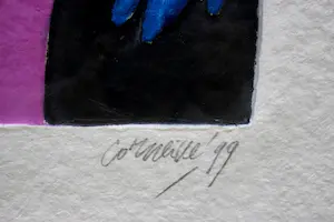 Corneille - Ingelijste aquagravure - 1999 kopen? Bied vanaf 395!