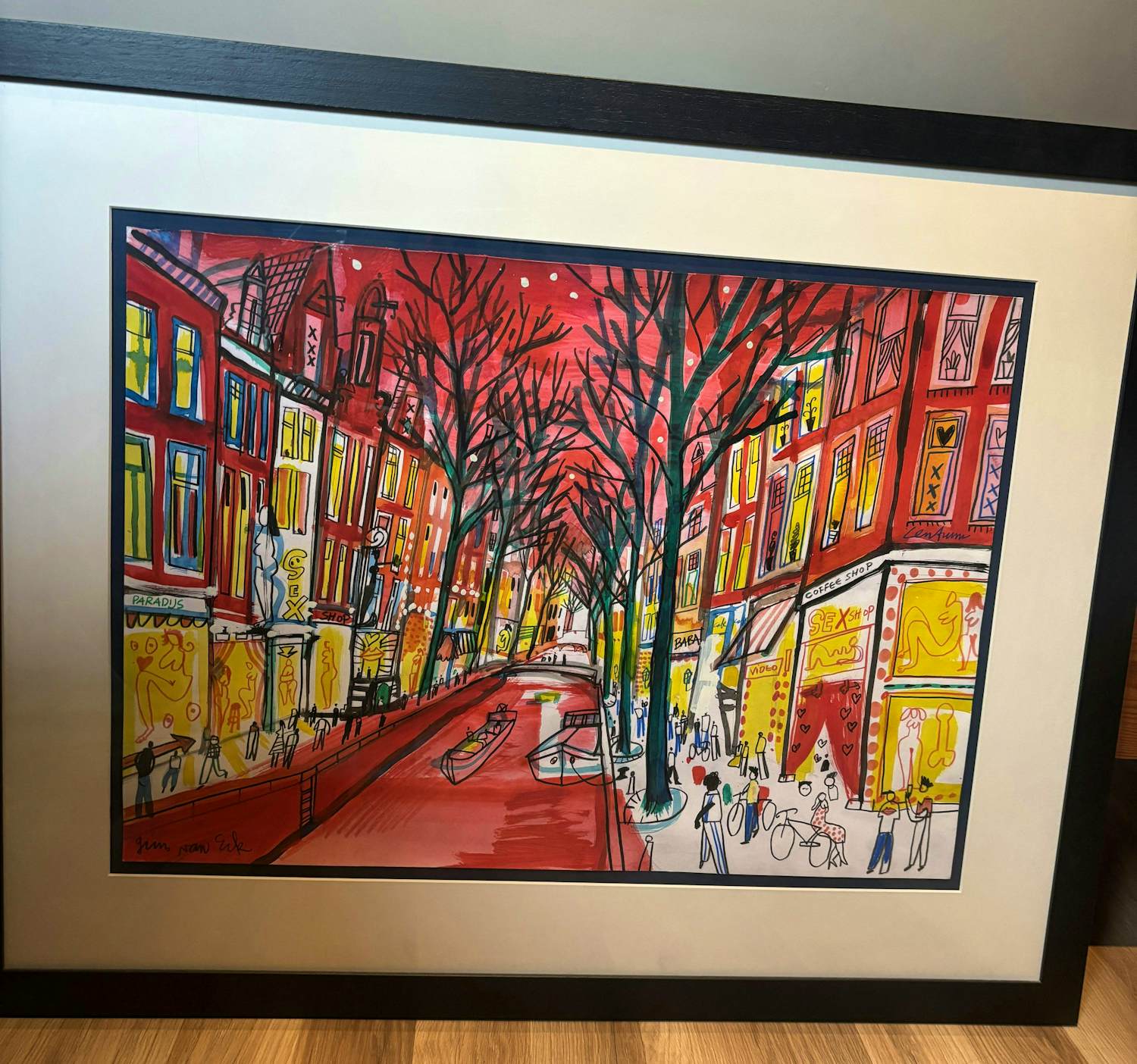 Guus van Eck - Amsterdamse wallen kopen? Bied vanaf 400!