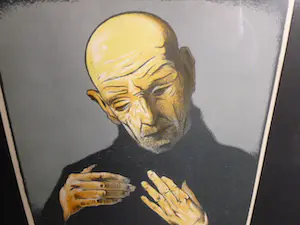 Maurice Langaskens - 2 prachtige chromolitho's,professioneel ingelijst. kopen? Bied vanaf 1!