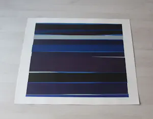 Philippe Morisson - "Distances" - Farbserigraphie - signiert - Auflage von 175 kopen? Bied vanaf 120!