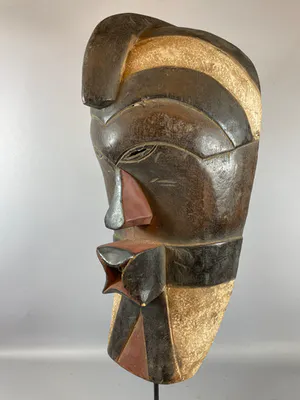 Songye - LARGE African Songye Kifwebe mask - Congo. kopen? Bied vanaf 45!