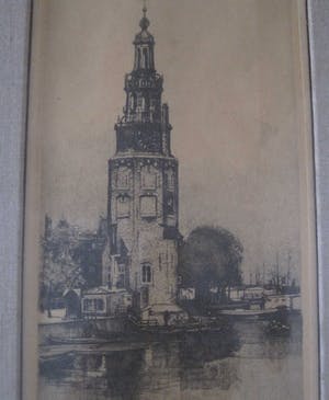 Johannes Josseaud - Montelbaanstoren van Amsterdam. kopen? Bied vanaf 20!