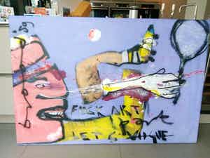 Herman Brood - Mc Enroe verkocht voor € 2200!