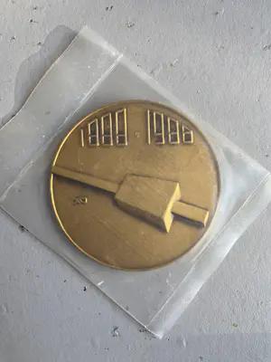 Eefke Cornelissen - Een eeuw Concertgebouw en Concertgebouworkest – 1888–1988 Penning kopen? Bied vanaf 25!