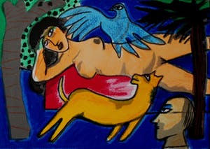 Corneille - Zeefdruk: Scènes Champêtre - 1998 kopen? Bied vanaf 199!