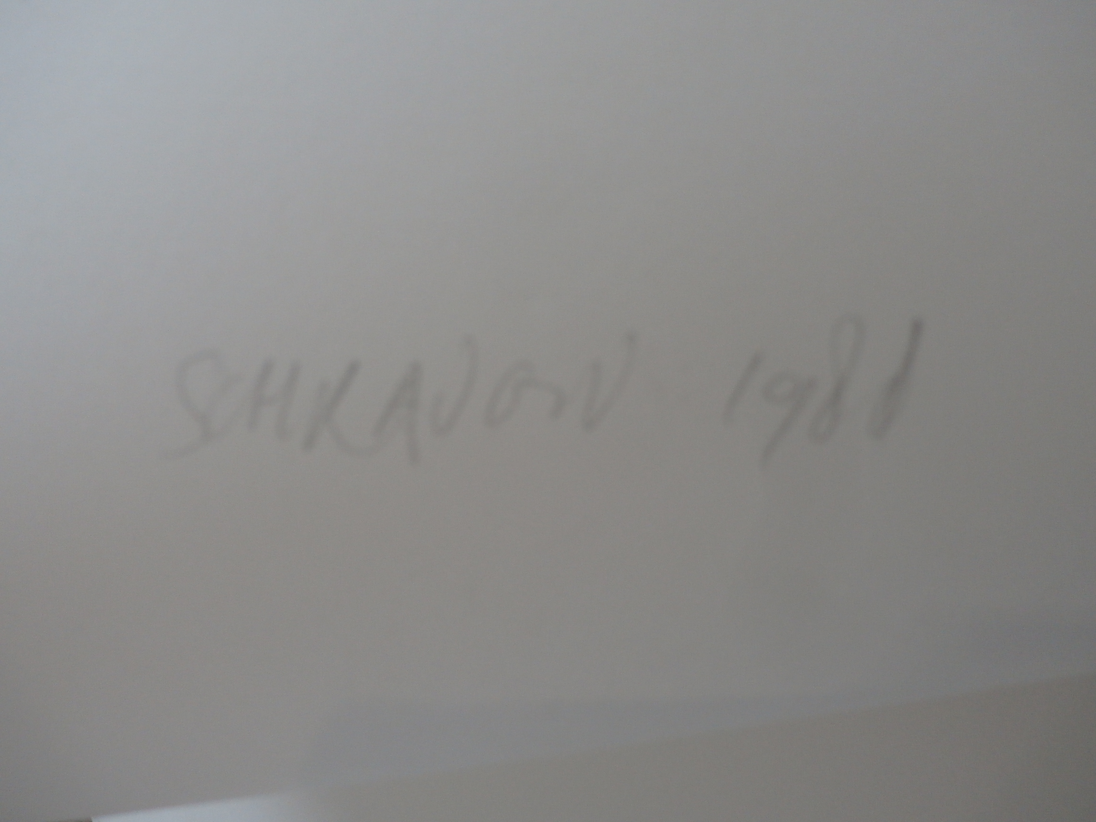 Hans Schraven - acryl op papier - 1988 kopen? Bied vanaf 49!