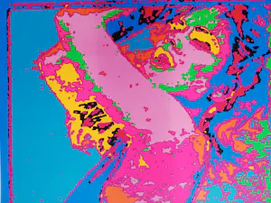 Henk van der Vet - POPART / KLEURZEEFDRUK / 92x74cm kopen? Bied vanaf 25!