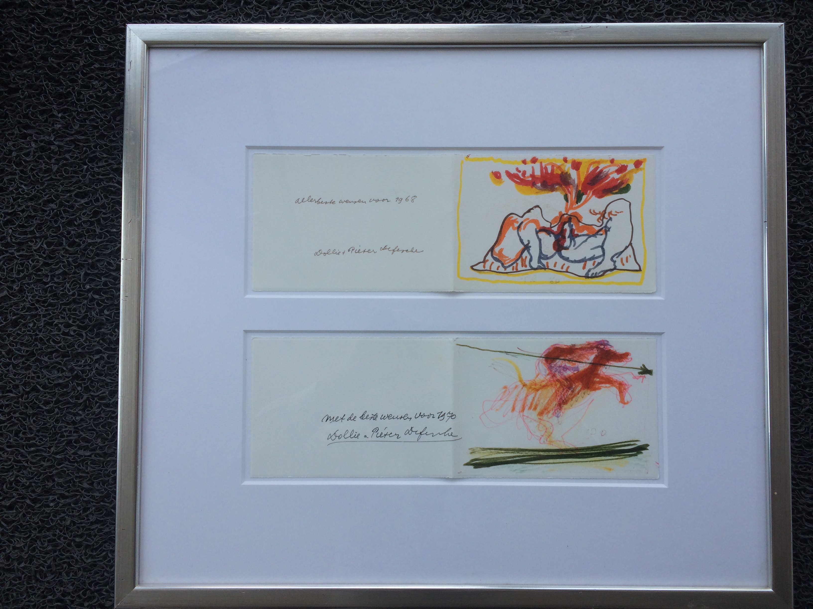 Pieter Defesche - twee nieuwjaarswensen kopen? Bied vanaf 165!