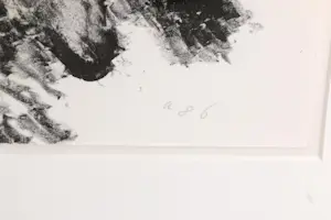 Armando - Ingelijste litho: Fähne - 1986(groot werk!) kopen? Bied vanaf 495!