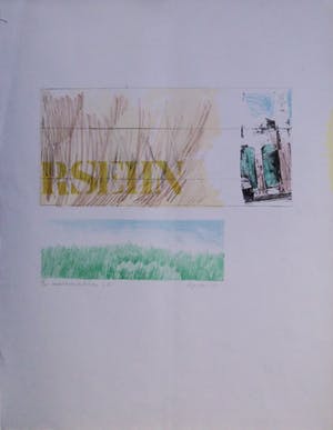 Rob Janssens - Muur met landschap kopen? Bied vanaf 1!