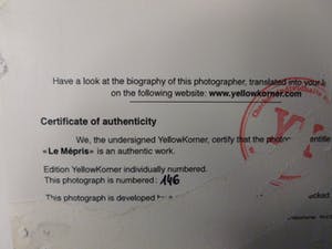 Niet of onleesbaar gesigneerd - Le Mépris,film van Jean-Luc Godard 1963. kopen? Bied vanaf 1!