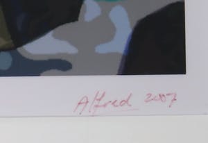 Alfred Degens - Lambdaprint, Oh dear - Ingelijst (Zeer groot) kopen? Bied vanaf 35!