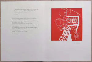 Uwe Poth - Italienische Reise, complete cassette met 12 handgesigneerde linosnedes kopen? Bied vanaf 495!