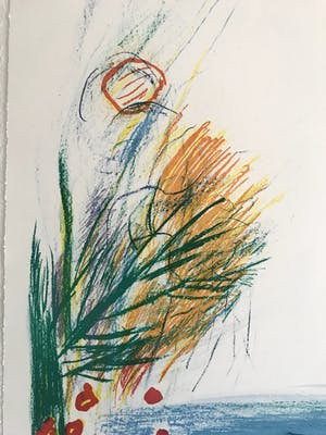 Pieter Defesche - Litho op papier, Zonder titel - Groot kopen? Bied vanaf 25!