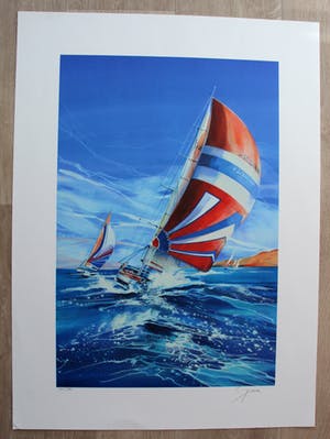 Gilbert Spencer - Zeefdruk kopen? Bied vanaf 21!