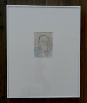 Co Westerik - ingelijste aquarel: zelfportret - 2001 kopen? Bied vanaf 1350!
