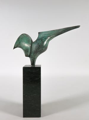 Ruurd Hallema - Bronzen beeld, Trots kopen? Bied vanaf 250!