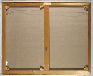 Jos Schimmer - Olieverf op doek, Z.T. (Abstracte compositie) (Groot) kopen? Bied vanaf 1!