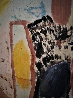 Boris van Wijk - Textielkunstenaar Kunstschilder - GROOT! olieverf - Stilleven - Exclusieve lijst kopen? Bied vanaf 20!