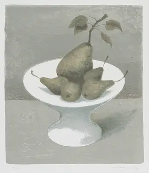 Mart Kempers - Litho, Stilleven met peren kaufen? Bieten Sie von 1!